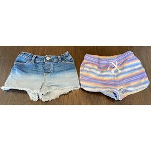 OSHKOSH Bundle/Lot of 2 Baby/Infant Girls Shorts